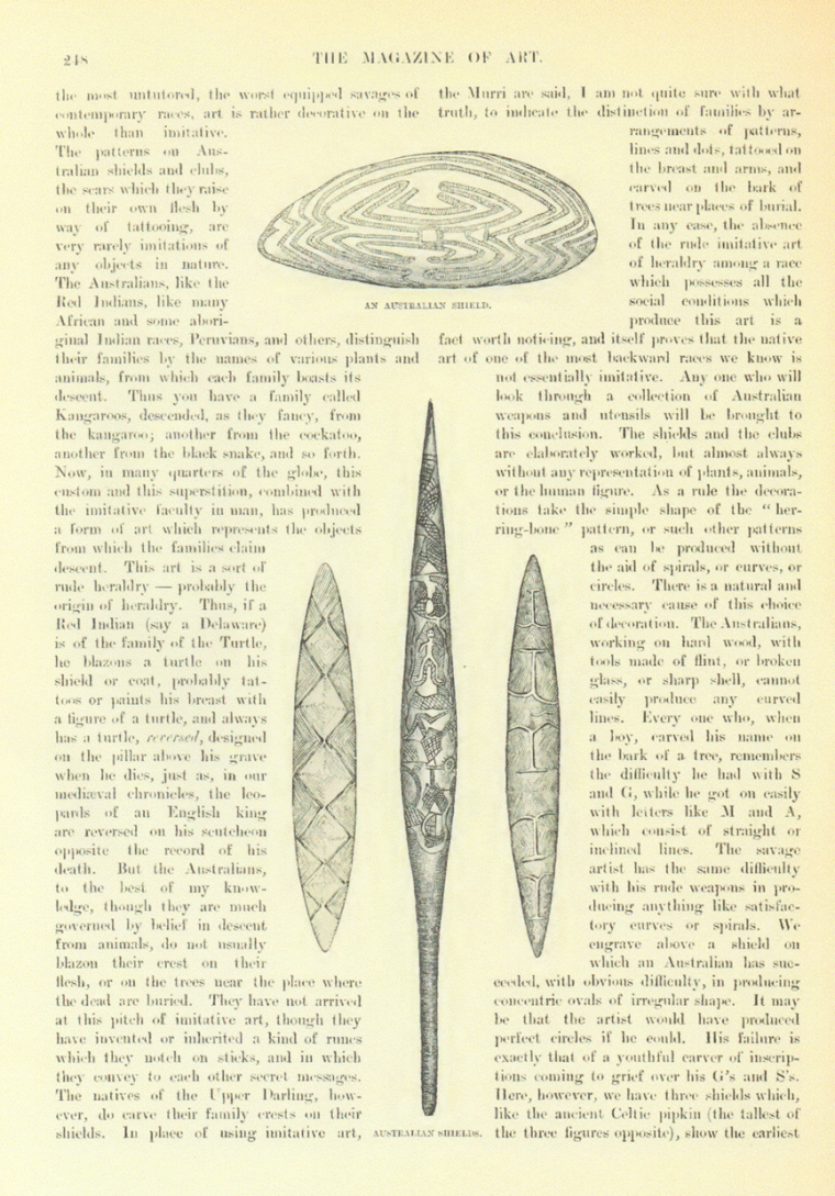 オーストラリアの楯（AN AUSTRALIAN SHIELD）