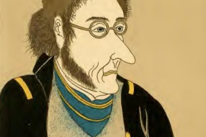 日本で描かれたサミュエル・ウェルズ・ウィリアムズの肖像画